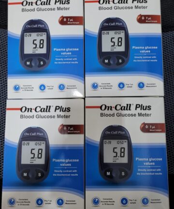 On Call Plus Glucose Monitor .